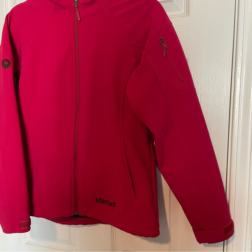 Marmot Gravity Soft Shell Jacket Sz Medium Pink R… - image 4